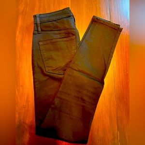 Madewell curvy skinny black denim